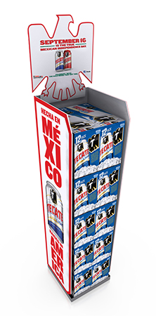 TECATE MID 5 CASE STACKER