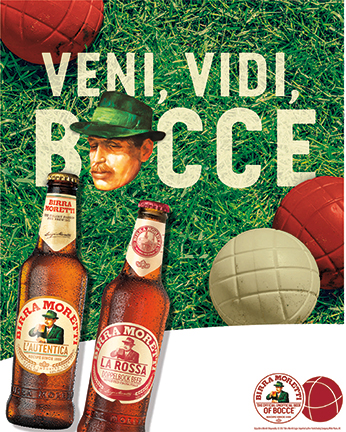 Moretti Bocce Poster